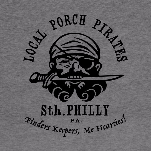 Porch Pirates. South Philly by RussellTateDotCom